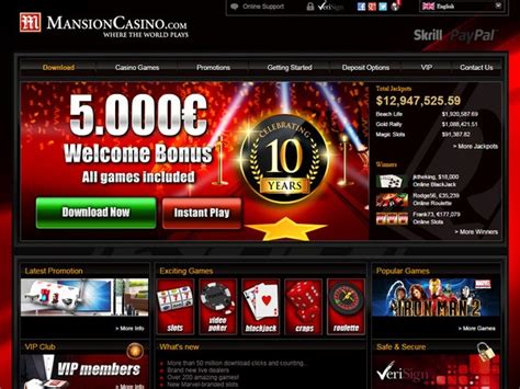 mansion casino canada